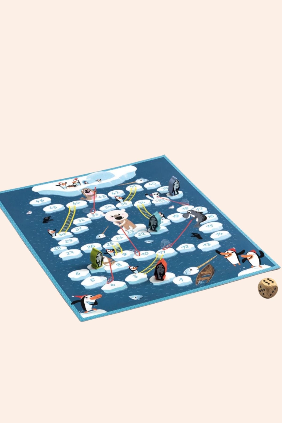 Djeco - Snakes and Ladders - Strawberries & Cream 