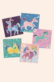 Djeco - Stencils - Horses - Strawberries & Cream - Ingrid Lewis - Designer
