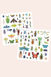 Djeco - Stickers - Microcosmos - Strawberries & Cream 