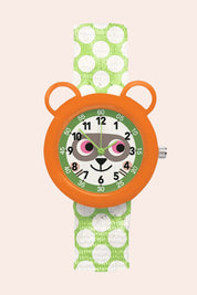 Djeco - Ticlock Watch - Raccoon - Strawberries & Cream 