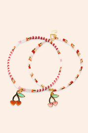 Djeco - Tila And Cherries - Jewellery - Strawberries & Cream - Creative Activities - Friendship - Arts and Crafts - Charms - Cherries - DIY