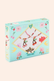 Djeco - Tila And Cherries - Jewellery - Strawberries & Cream - Creative Activities - Friendship - Arts and Crafts - Charms - Cherries - DIY