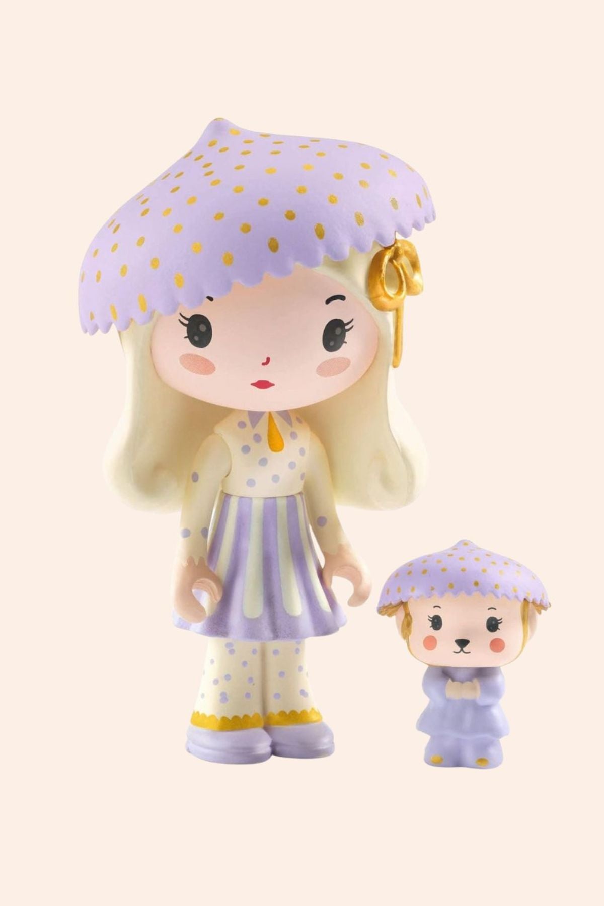 Djeco - Tinyly - Jil & Jerry Tinycar - Strawberries & Cream - Ingrid Lewis - Designer