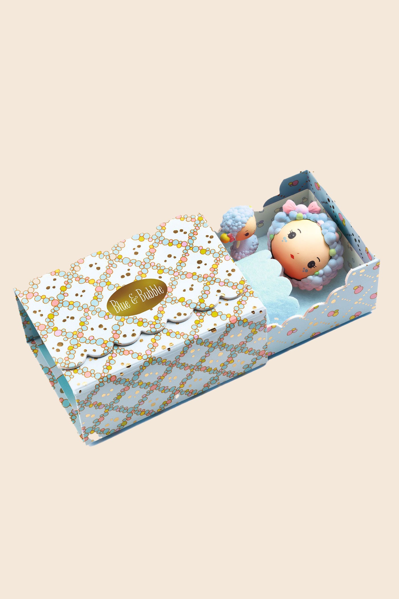 Djeco - Tinyly Blue - Tinyroom - Strawberries & Cream  - Ingrid Lewis - Designer Blue 