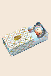 Djeco - Tinyly Blue - Tinyroom - Strawberries & Cream  - Ingrid Lewis - Designer Blue 