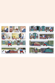 Father Christmas - Raymond Briggs - Ingrid Lewis -Designer - Strawberries & Cream 