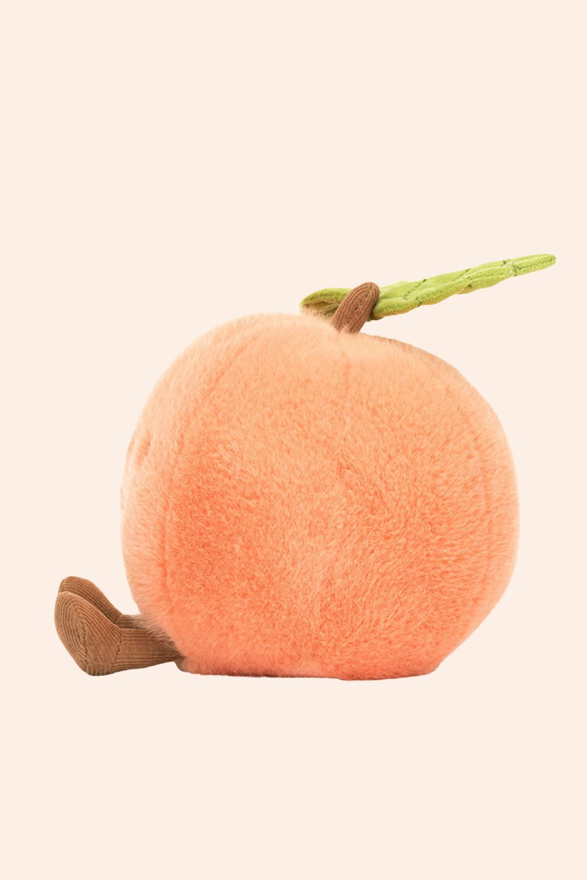 Jellycat - Amuseables - Peach - Strawberries & Cream - Ingrid Lewis - Designer
Plush toy shaped like a peach