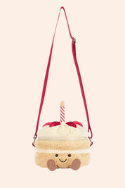  Jellycat - Amuseables Birthday Cake Bag - Strawberries & Cream - Ingrid Lewis - Designer