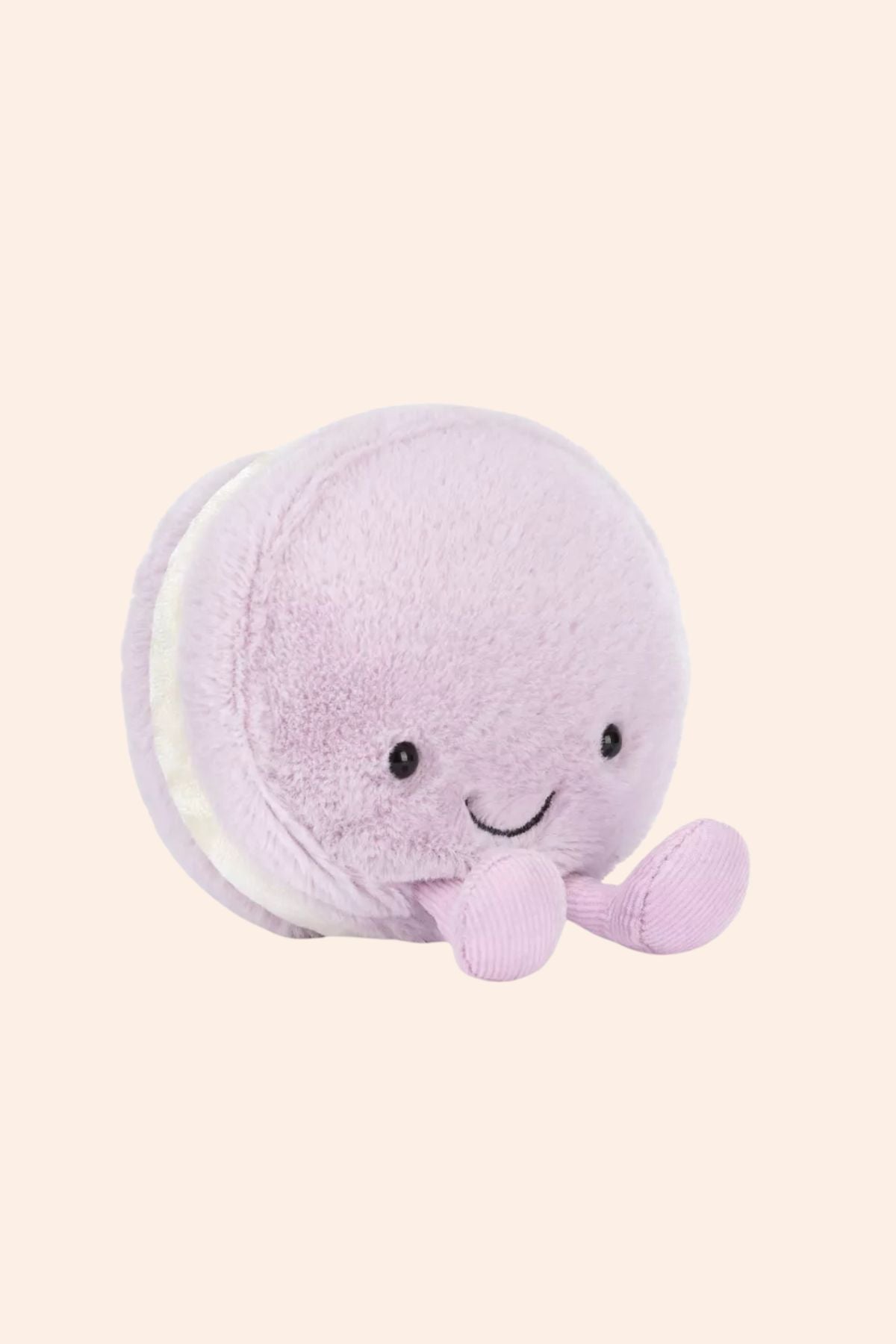 Jellycat - Amuseables May Macaron Lavender - Strawberries & Cream - Ingrid Lewis - Designer