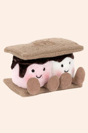 Jellycat - Amuseables S'mores - Strawberries & Cream - Ingrid Lewis - Designer