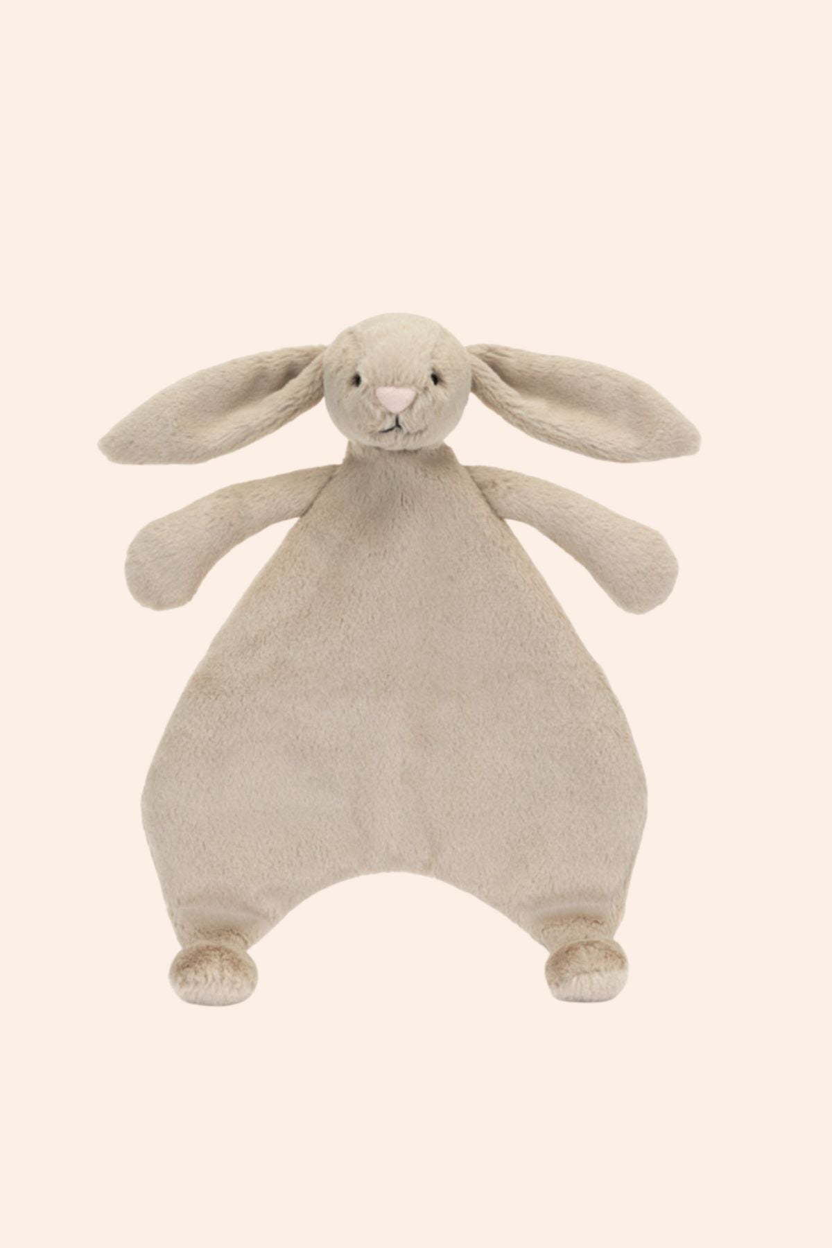 Jellycat -  Bashful Beige Bunny Ring Rattle - Strawberries & Cream - Ingrid Lewis - Designer