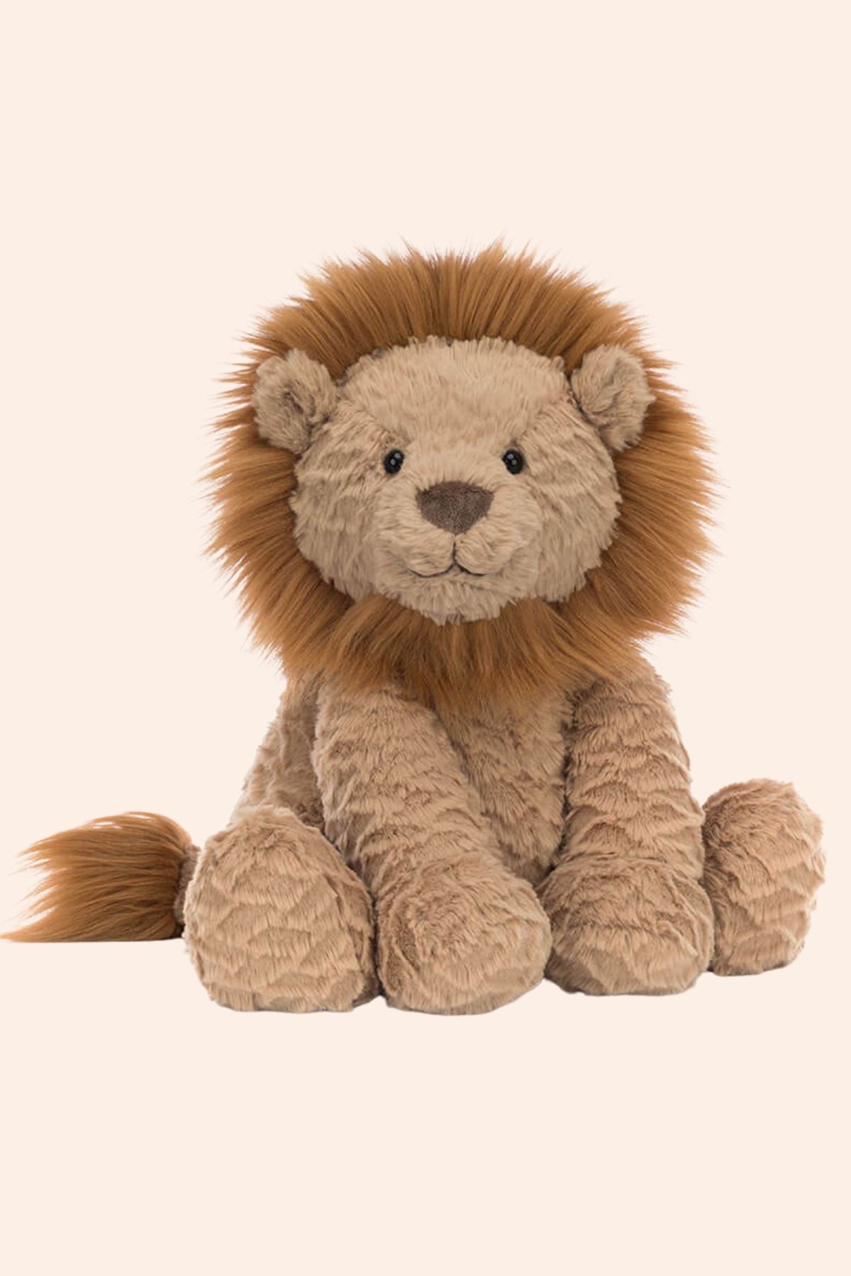 Jellycat - Fuddlewuddle Lion Medium - Strawberries & Cream - Ingrid Lewis - Designer 