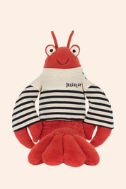 Jellycat - Larry Lobster Sailor Outfit - Strawberries & Cream - Ingrid Lewis - Designer