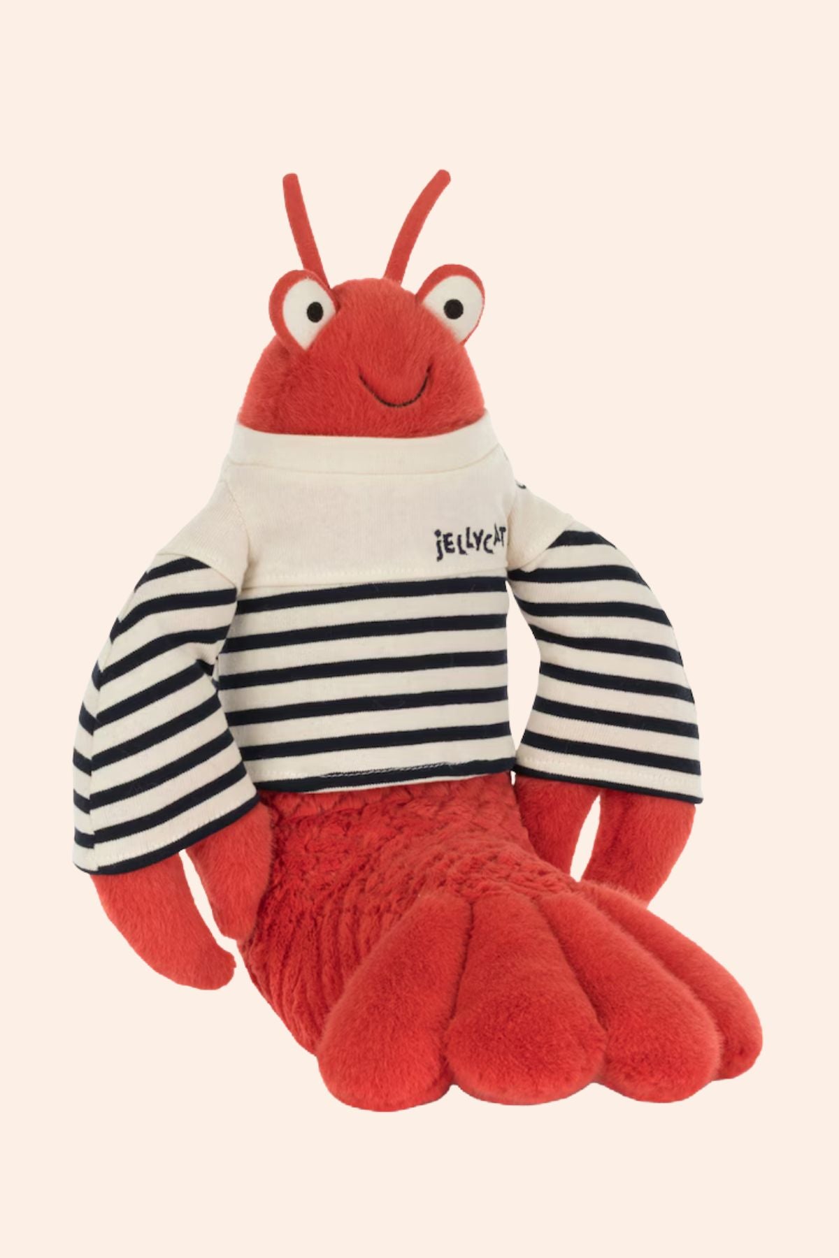 Jellycat - Larry Lobster Sailor Outfit - Strawberries & Cream - Ingrid Lewis - Designer