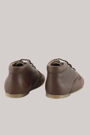 Leather Boots  - Dark Brown - Strawberries & Cream - handmade - luxury