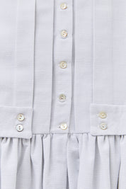 Piano Dress Light Grey - Designed by Ingrid Lewis - Strawberries & Cream