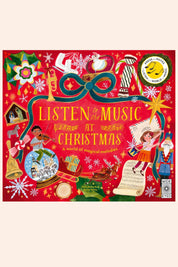 Listen To The Music: At Christmas - A World of Magical Melodies - Strawberries & Cream - Ingrid Lewis - Designer
Book cover of 'Listen to the Music at Christmas' with festive illustrations and text.