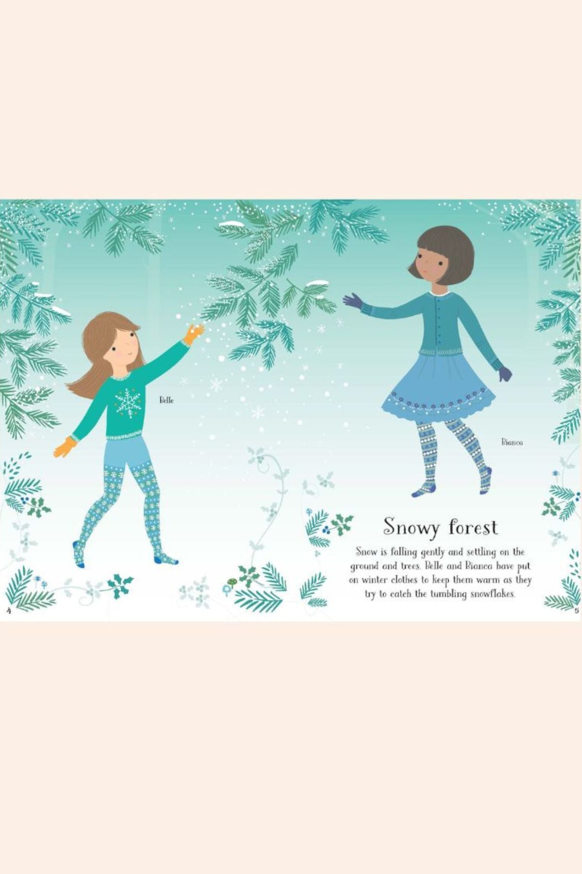 Little Sticker Dolly Dressing - Christmas - Strawberries & Cream - Ingrid Lewis - Designer