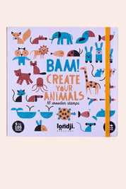 Londji - Bam! - Create Your Animals - Strawberries & Cream 