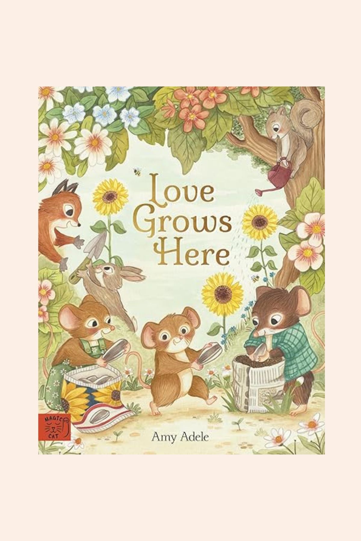 Love Grows Here  - Books - Strawberries & Cream - children's - Ingrid Lewis - Designer
