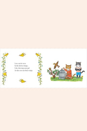Love: With Love We Can Do anything -  Strawberries & Cream - Ingrid Lewis - Designer 
illustration from a children's book with animals