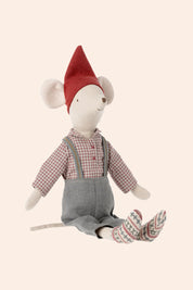 Maileg - Christmas Clothes, Medium Mouse - Boy