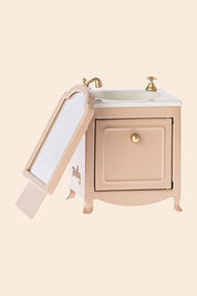 Maileg Sink Dresser Mirror, Mouse - Dark Powder