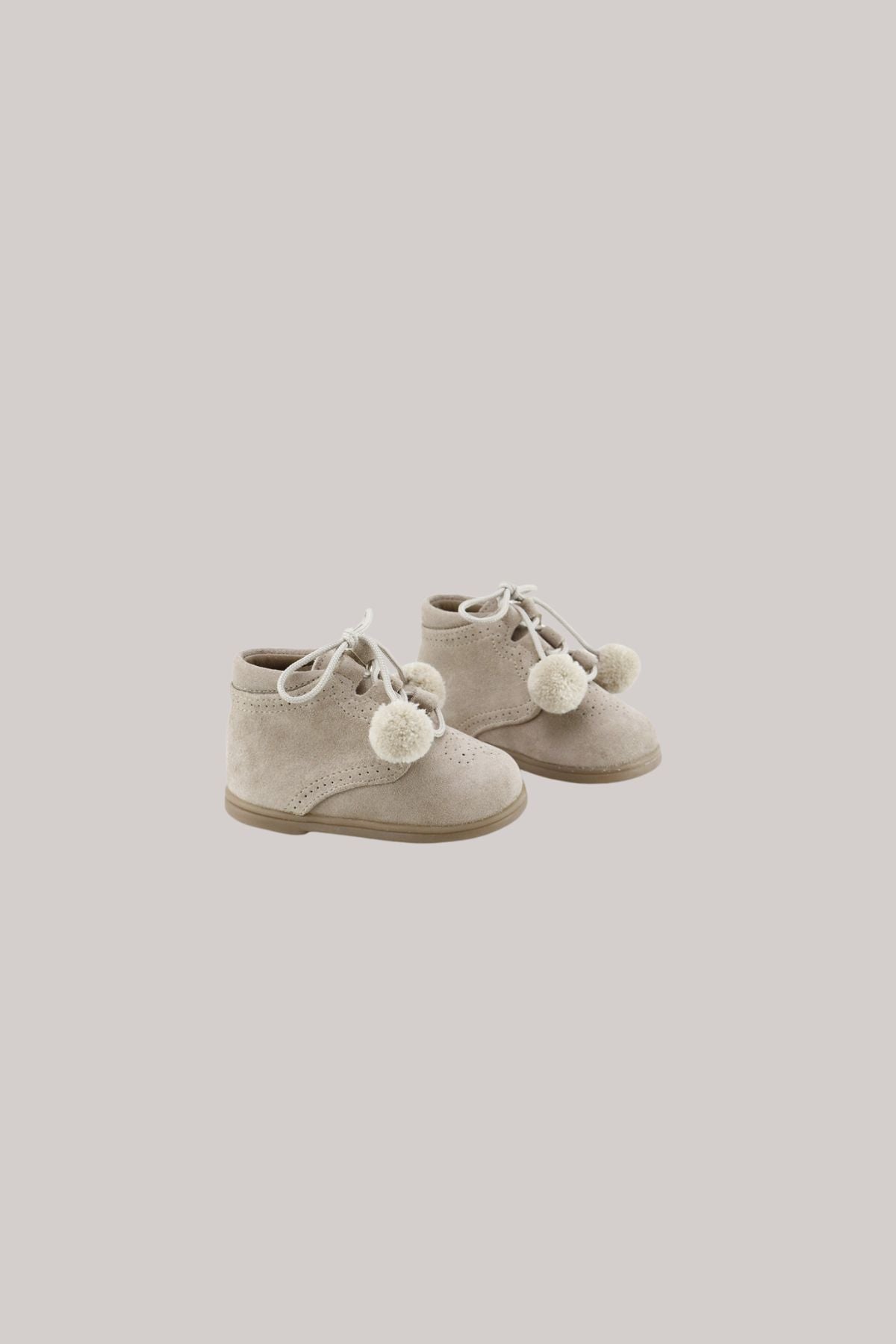 Baby Suede Boots Camel