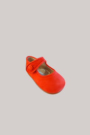 Baby Mary Jane In Red Suede