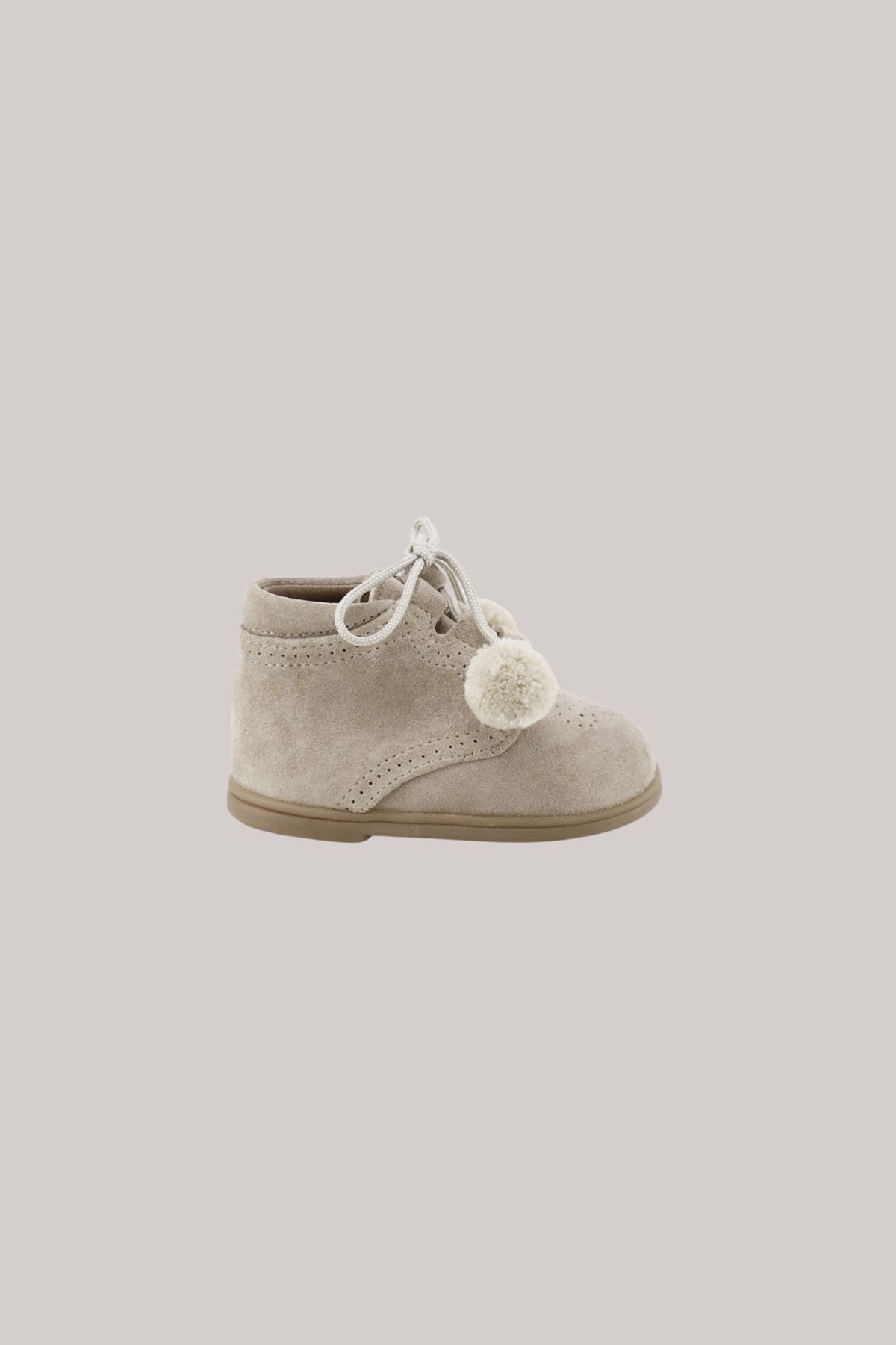 Baby Suede Boots Camel