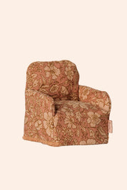 Maileg - Folding Chair - Mouse - Flower - Strawberries & Cream - Ingrid Lewis - Designer