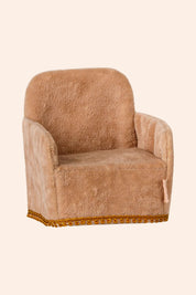 Maileg - Folding Chair - Mouse - Powder -Strawberries & Cream 