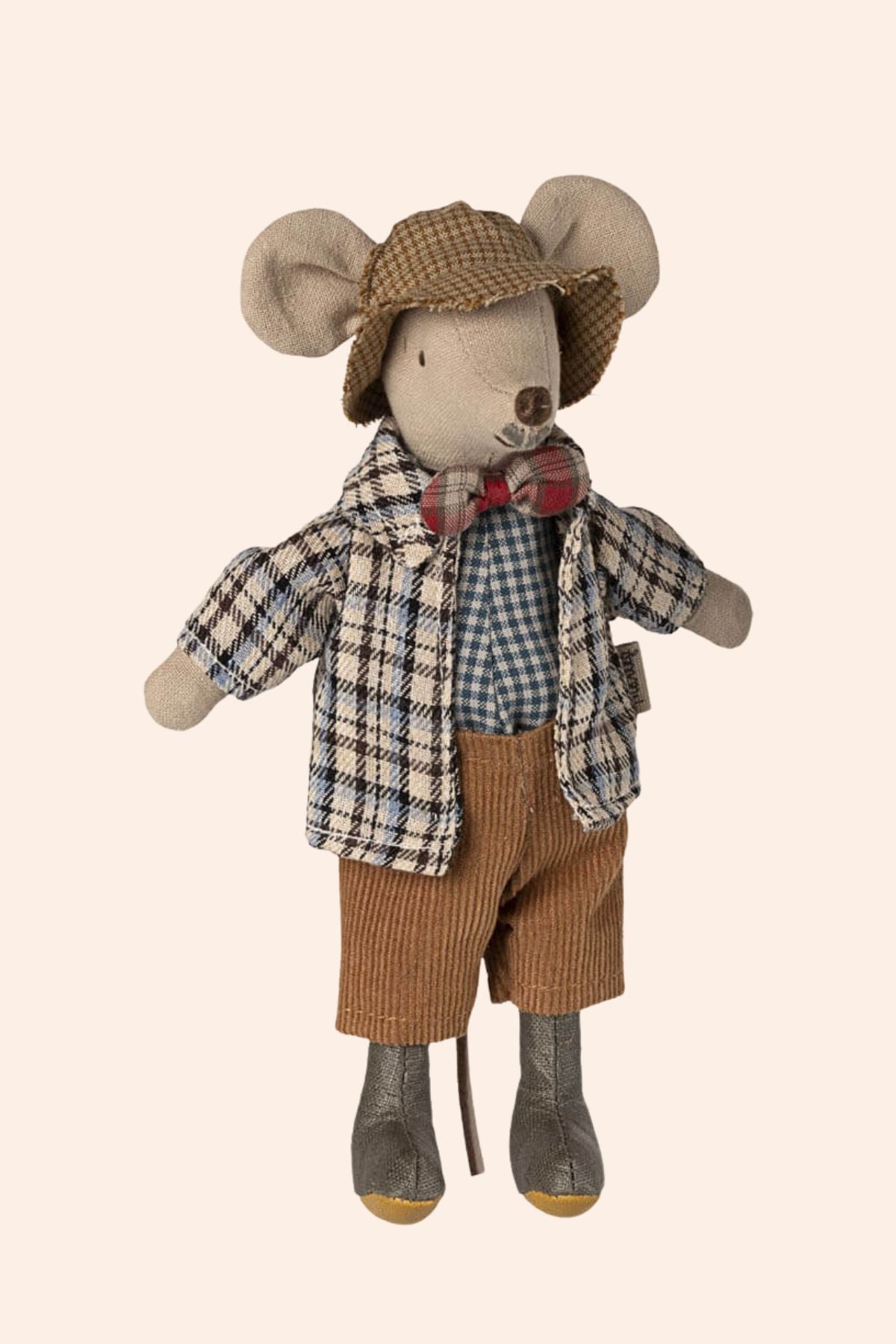 Maileg - Granddad Mouse -  Strawberries & Cream - Toys - Luxury - Children's - Ingrid Lewis 