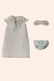 Maileg - Maxi Mouse Clothes - Pyjamas Nightgown - Strawberries & Cream