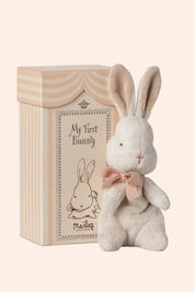 Maileg - My First Bunny - Powder - Strawberries & Cream - Ingrid Lewis - Designer
