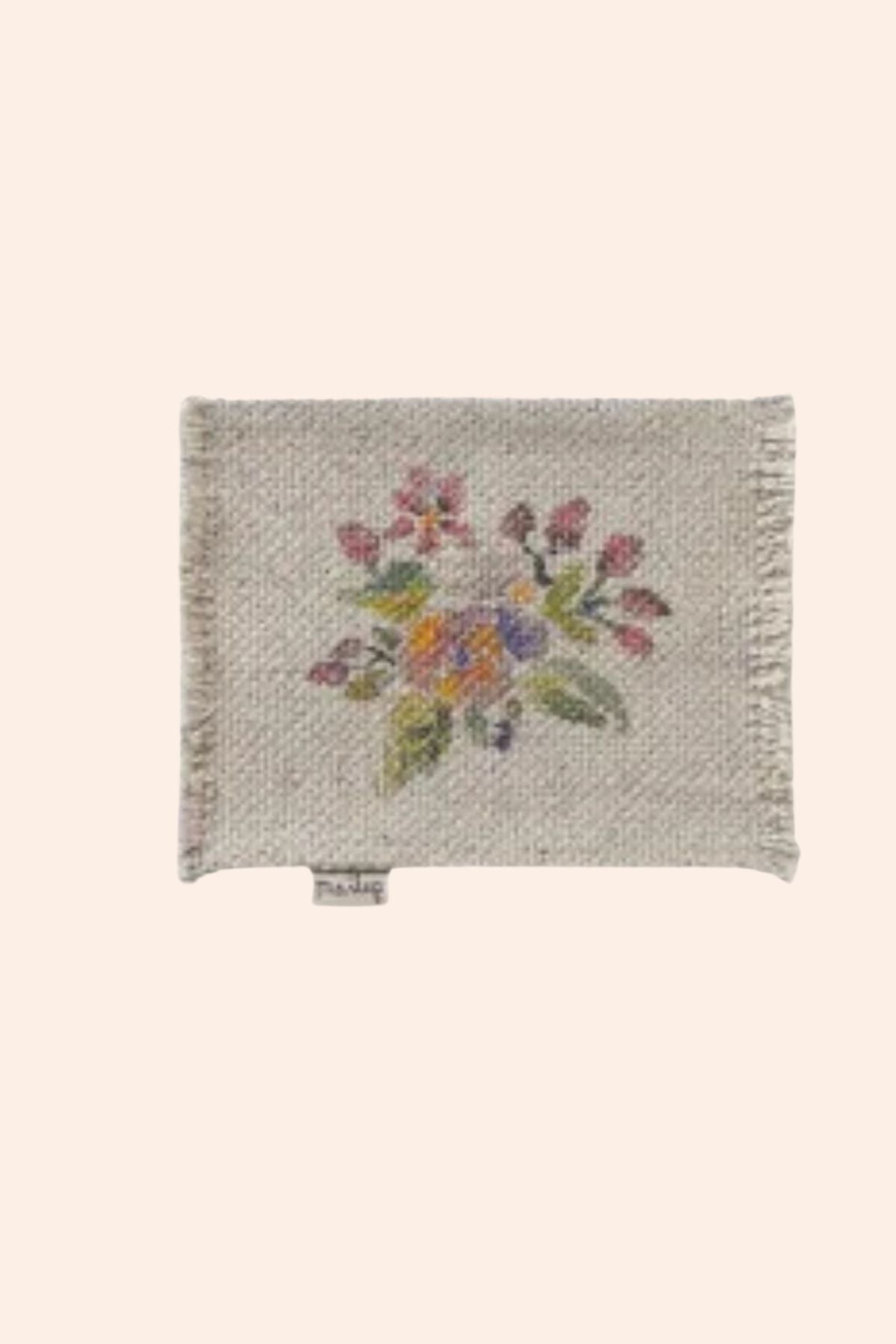 Maileg - Rug, Flowers - Small - House Furniture - Strawberries & Cream