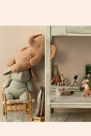 Maileg - Safari Friends - Big Elephant - Grey - Strawberries & Cream
