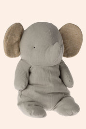 Maileg - Safari Friends - Big Elephant - Grey - Strawberries & Cream