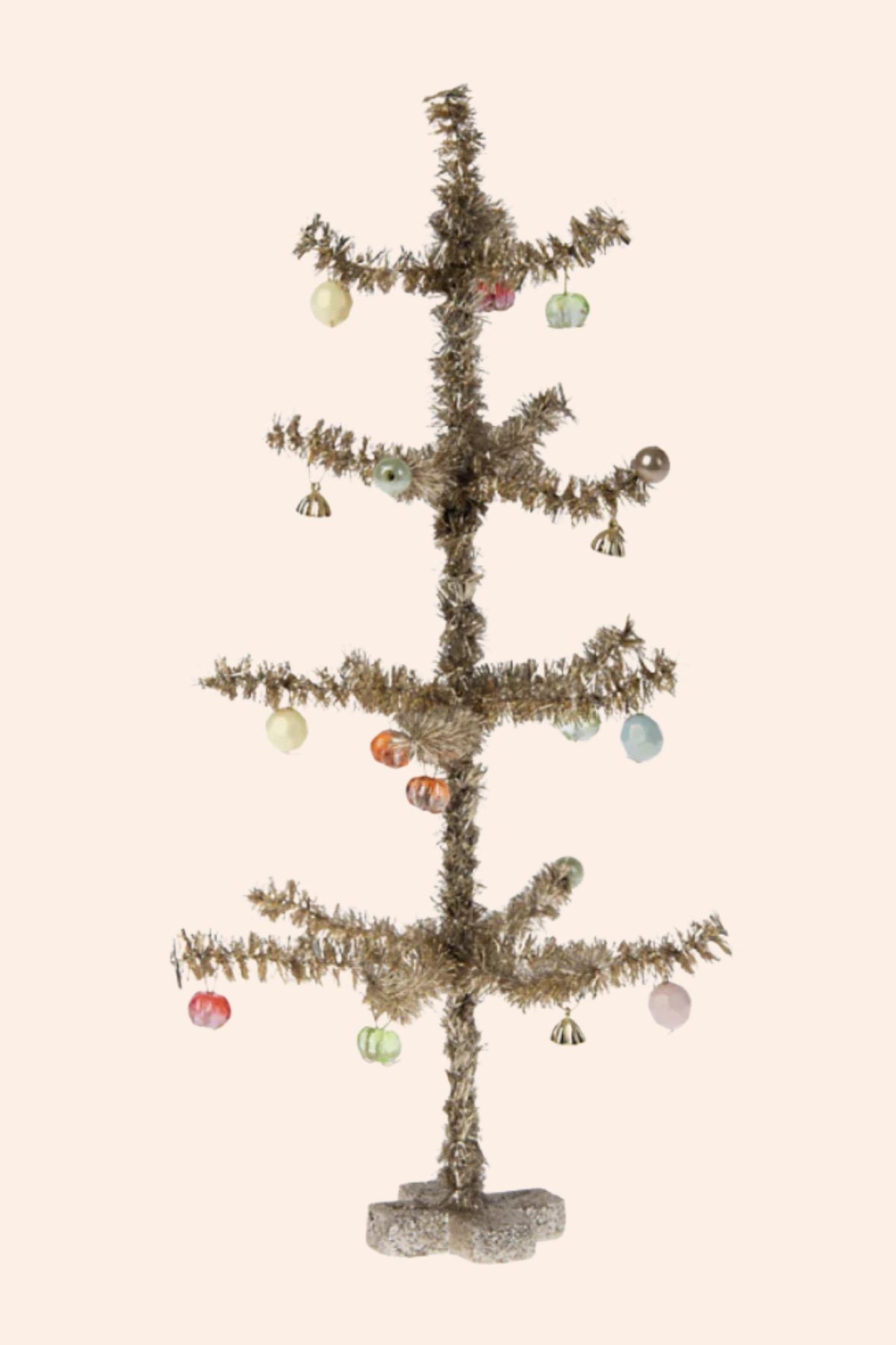 Maileg Christmas Tree - Gold - Strawberries & Cream 