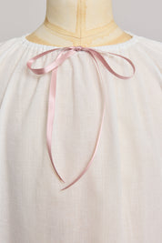 Moon Night Dress In White Jacquard - Designed by Ingrid Lewis - Strawberries & Cream