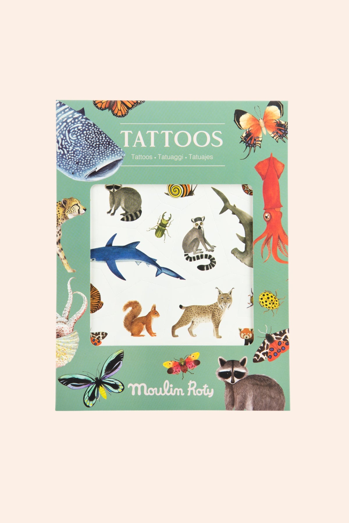 Moulin Roty - 45 Tattoos - Tout Autour Du Monde - Strawberries & Cream - Ingrid Lewis - Designer