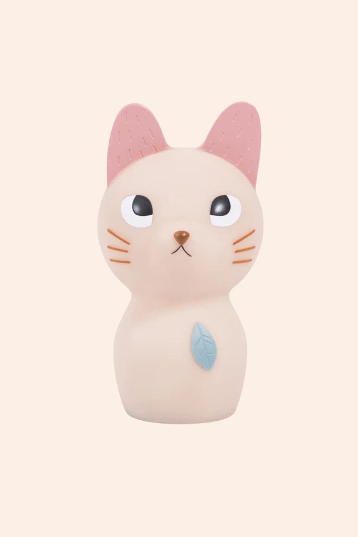 Moulin Roty - Après la Pluie - Cat night light (USB) - Strawberries & Cream - Ingrid Lewis - Designer