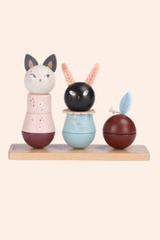 Moulin Roty -  Après la Pluie - Stack up toy - Strawberries & Cream - Ingrid Lewis - Designer