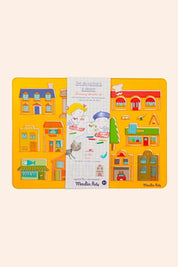 Moulin Roty - Drawing Stencil Sets - City - Strawberries & Cream