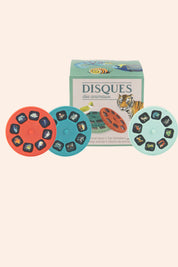 Moulin Roty -  Le Jardin du Moulin - Box of 3 discs - Sea Animals - Strawberries & Cream - Ingrid Lewis - Designer
