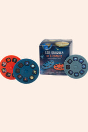 Moulin Roty -  Le Jardin du Moulin - Box of 3 discs - Space - Strawberries & Cream - Ingrid Lewis - Designer