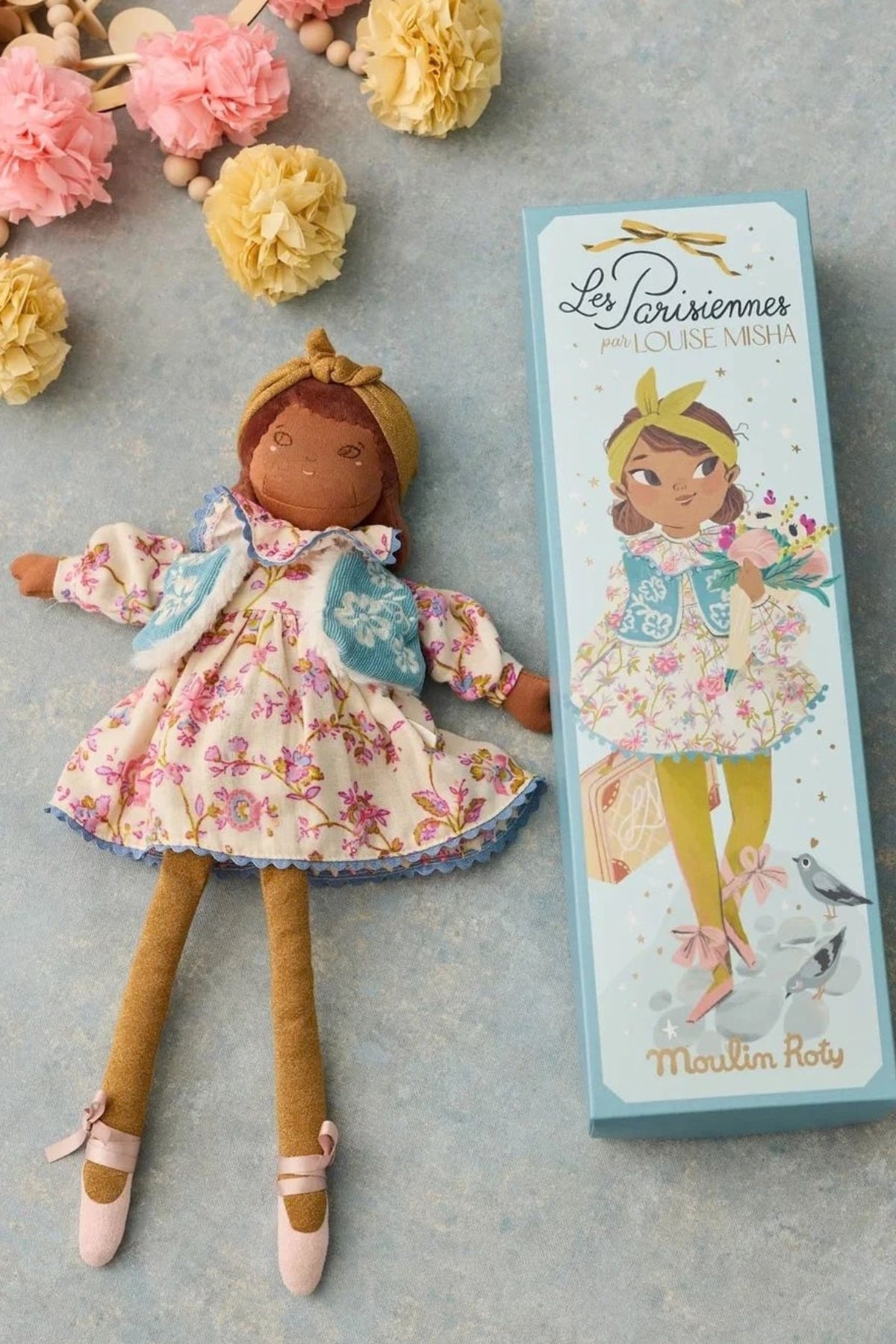 Moulin Roty - Les Parisiennes - Mademoiselle Cerise Limited Edition 2026  - Louise Misha - Strawberries & Cream - Ingrid Lewis - Designer