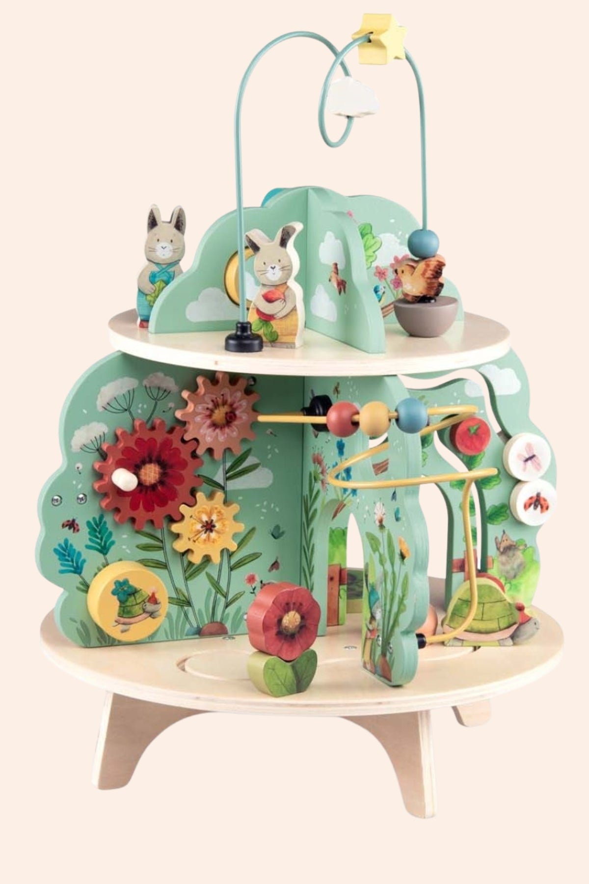 Moulin Roty - Trois Petits Lapins - Multi-activity garden - Strawberries & Cream - Ingrid Lewis - Designer