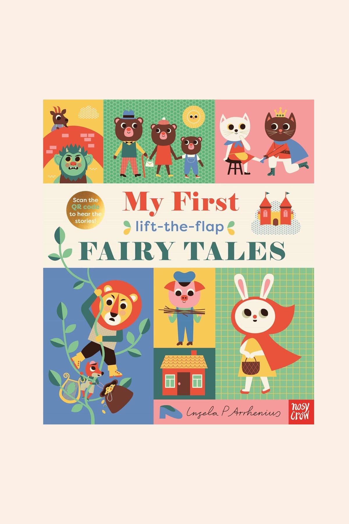 My First - Lift the flap - Fairy Tales -  Strawberries & Cream - Ingrid Lewis Designer