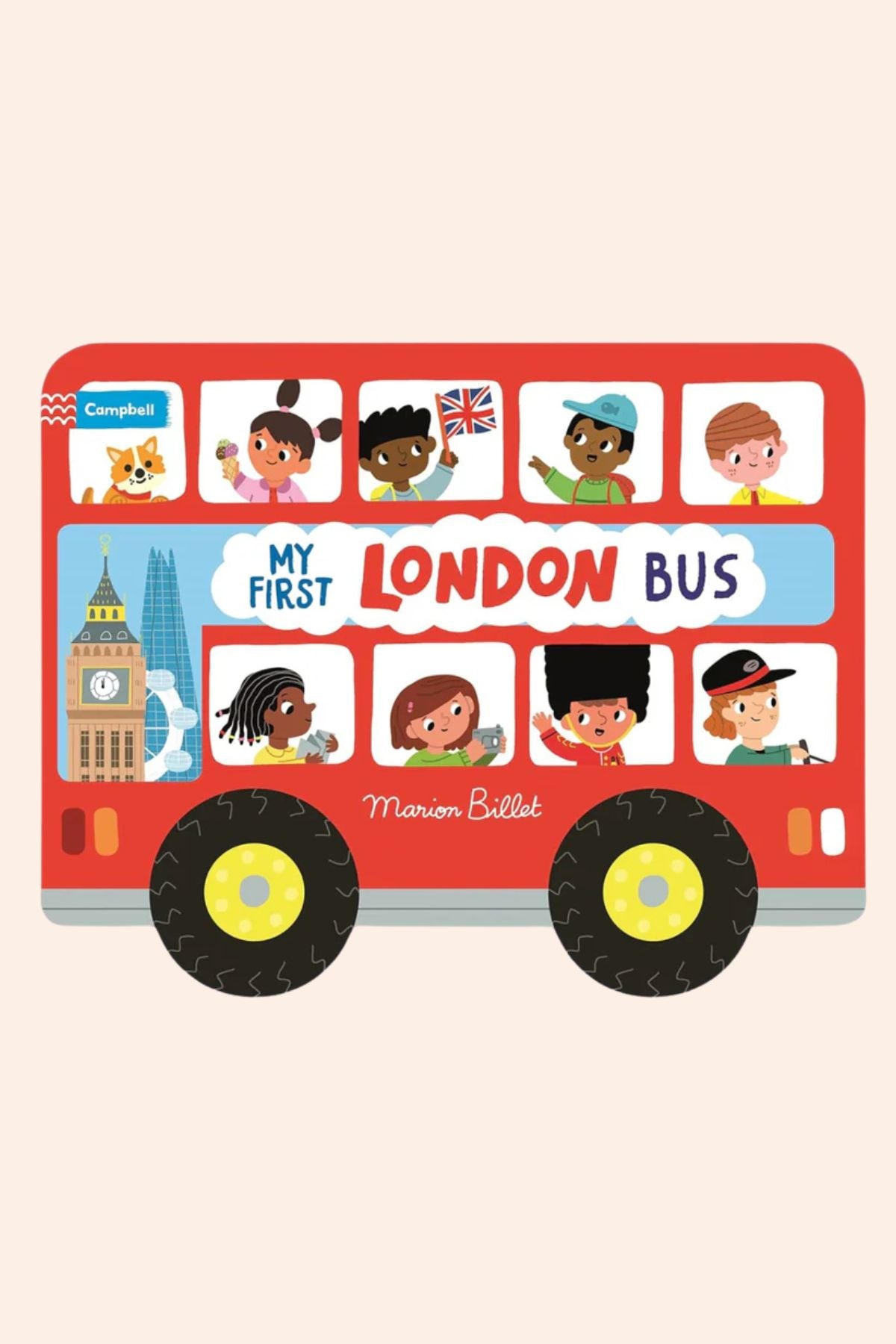 My First London bus  Strawberries & Cream - Ingrid Lewis - Designer